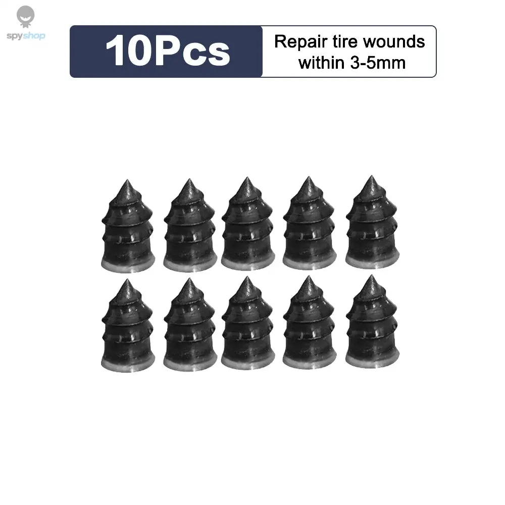 10/30Pcs Car Tyre Repair Rubber Nail Set Universal Car Motorcycle Tyre Repair Nails Truck Scooter Bike Tire Puncture Repair Tool Spy-shop.com
