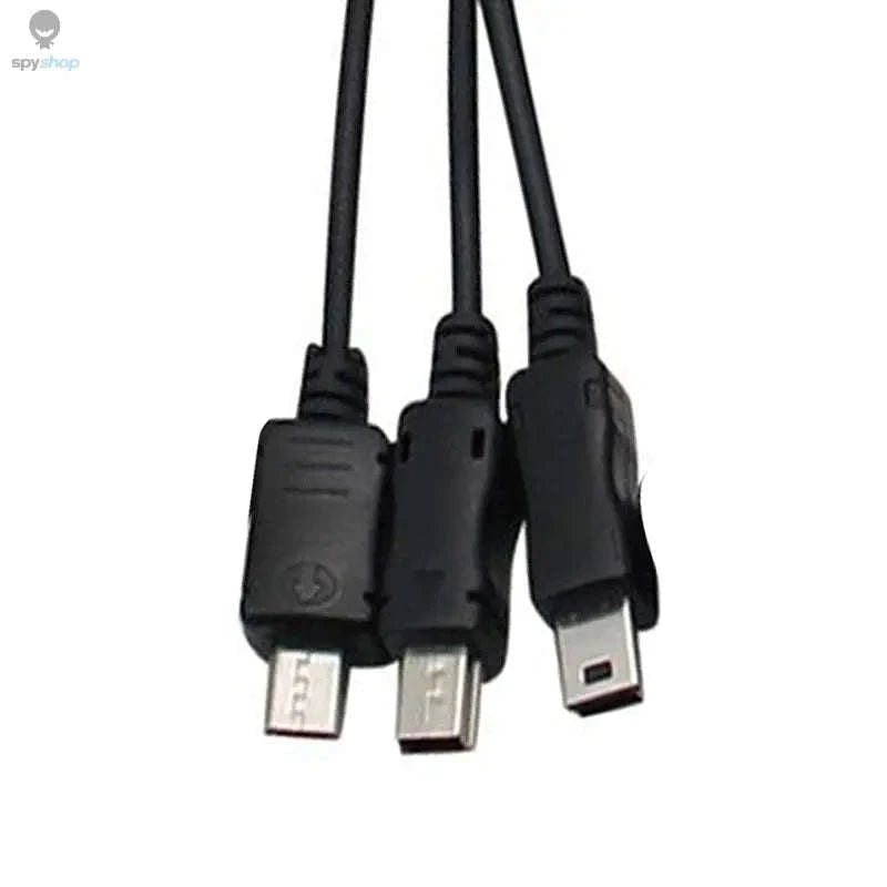 10‑in‑1 Multi‑Function USB Charging Cable – Universal, Travel‑Ready, Multi‑Device Power-black / CHINA