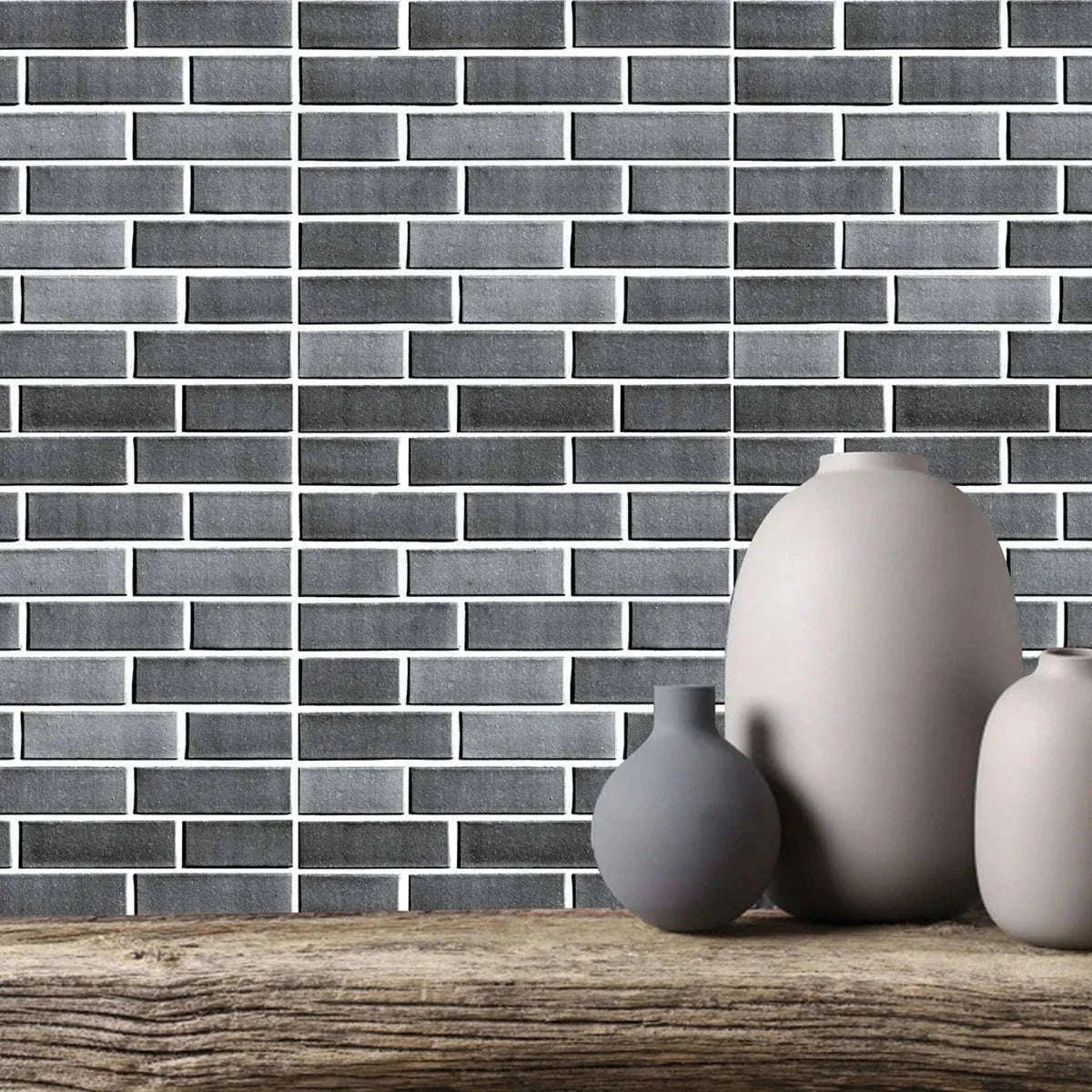 10 Pack 3D Self-Adhesive PVC Wall Panels for Easy Room Refresh-Wall Stickers 524 / 30cmX30cmX10pcs