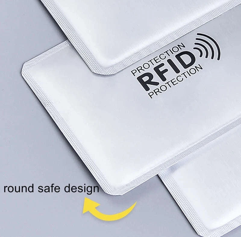 10‑Pack RFID Blocking Card Sleeves-Default Title