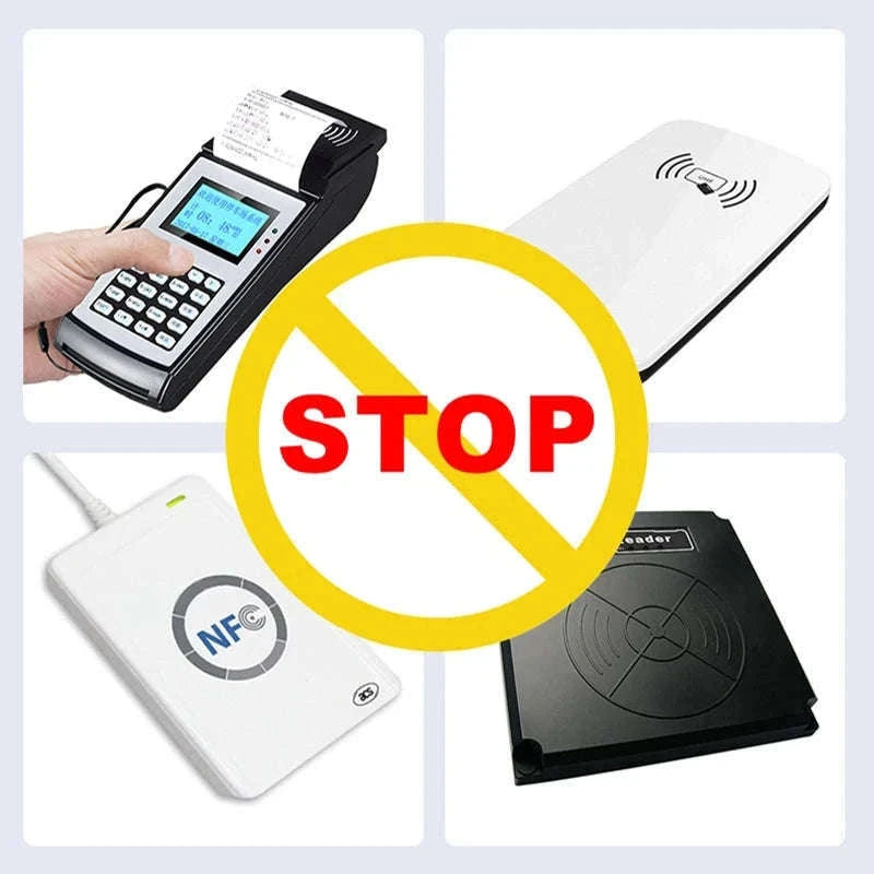 10-Pack RFID Blocking Card Sleeves for Everyday Card Protection-Default Title