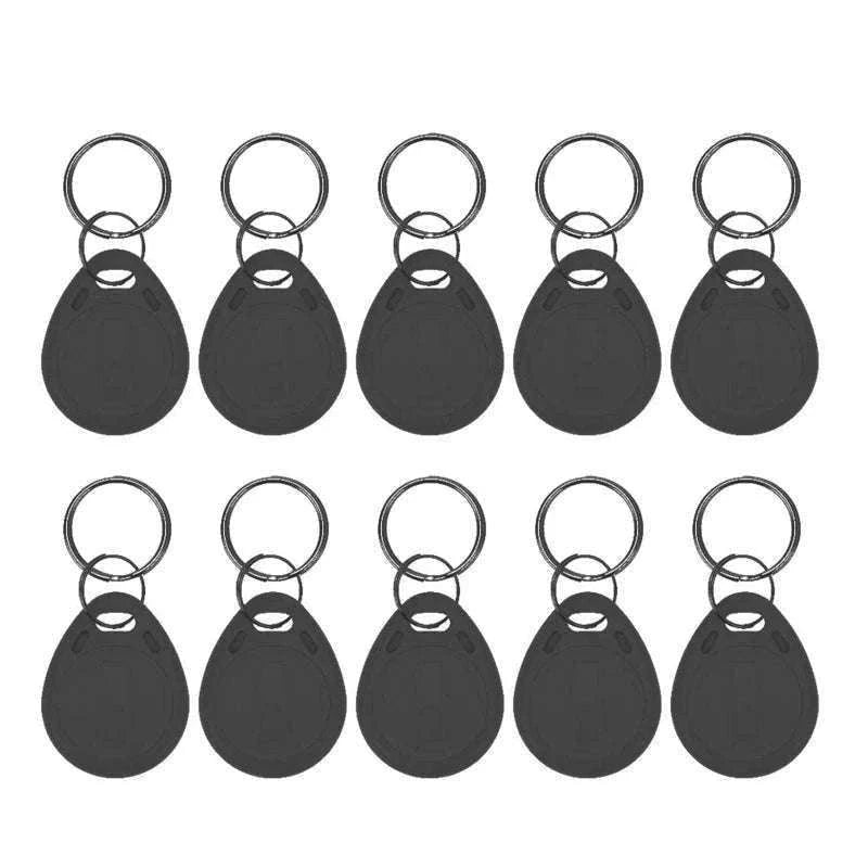 10 Pack T5577 Rewritable RFID Keyfobs for Access Control-10Yellow-KeyT57