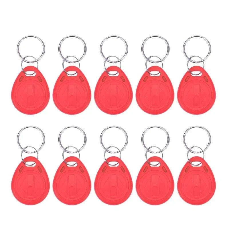 10 Pack T5577 Rewritable RFID Keyfobs for Access Control-