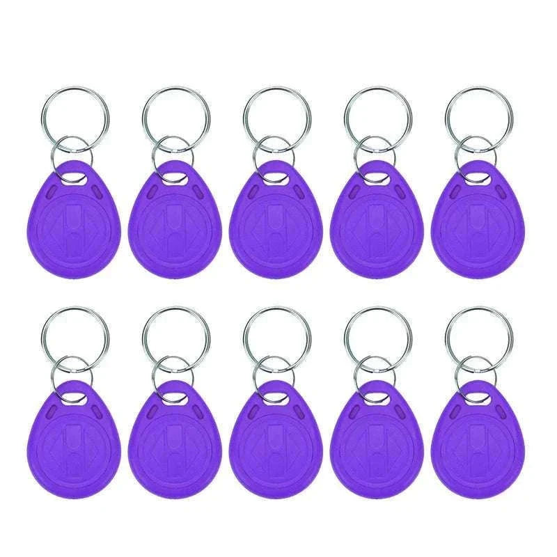10 Pack T5577 Rewritable RFID Keyfobs for Access Control-