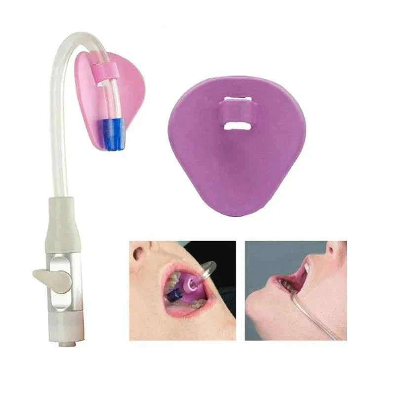 10-Piece Autoclavable Dental Suction Tube Holder-Default Title