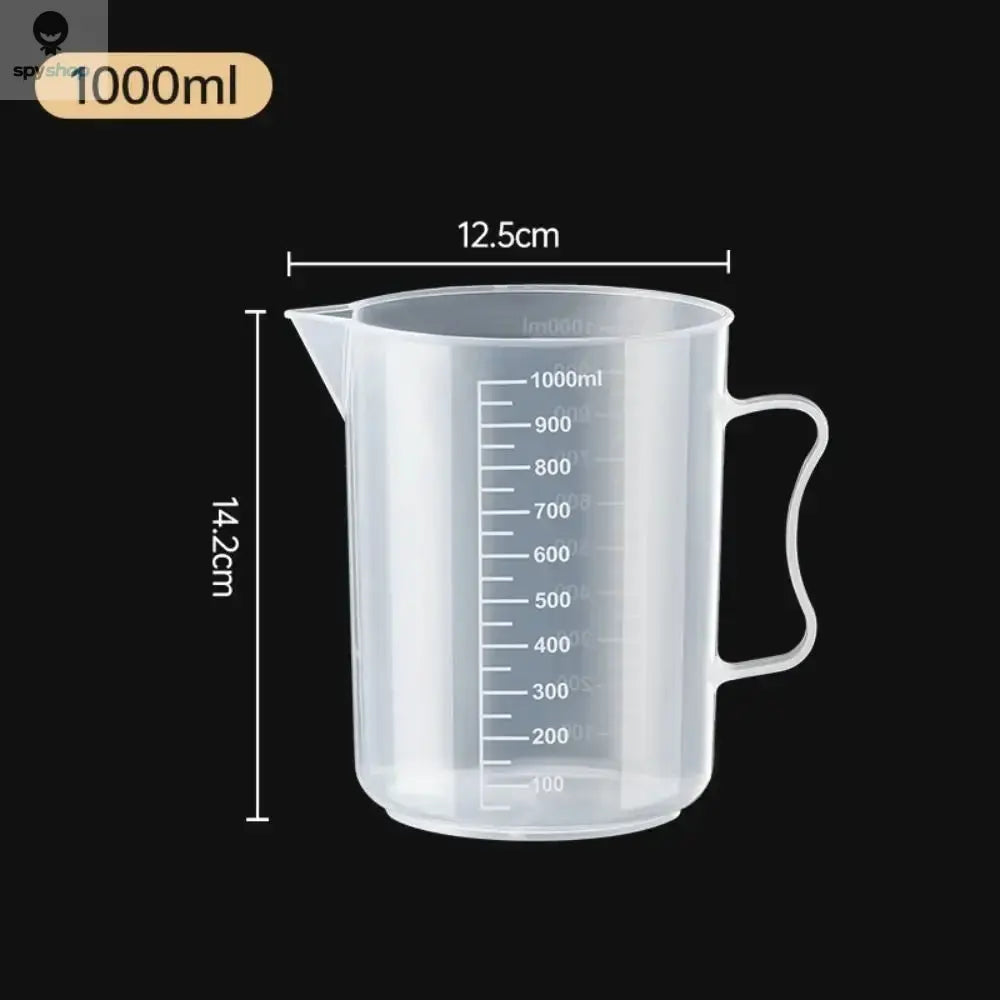 100-5000ml Thickened Plastic Measuring Cup with Scale Food Grade Measuring Cup Experimental Measuring Cup Beaker Plastic Cup Spy-shop.com