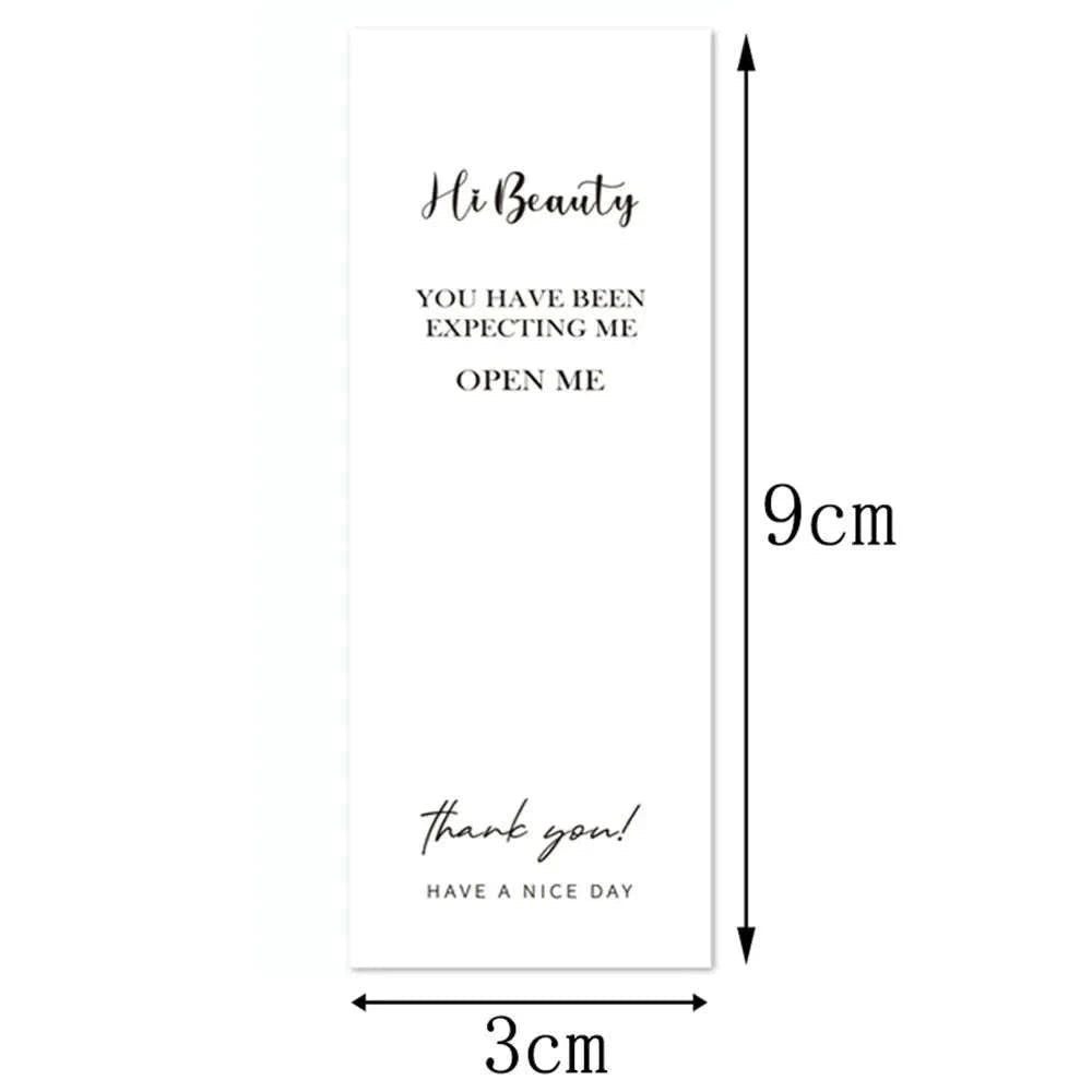 100 Thank You Stickers for Small Business Packaging-100pcs style2