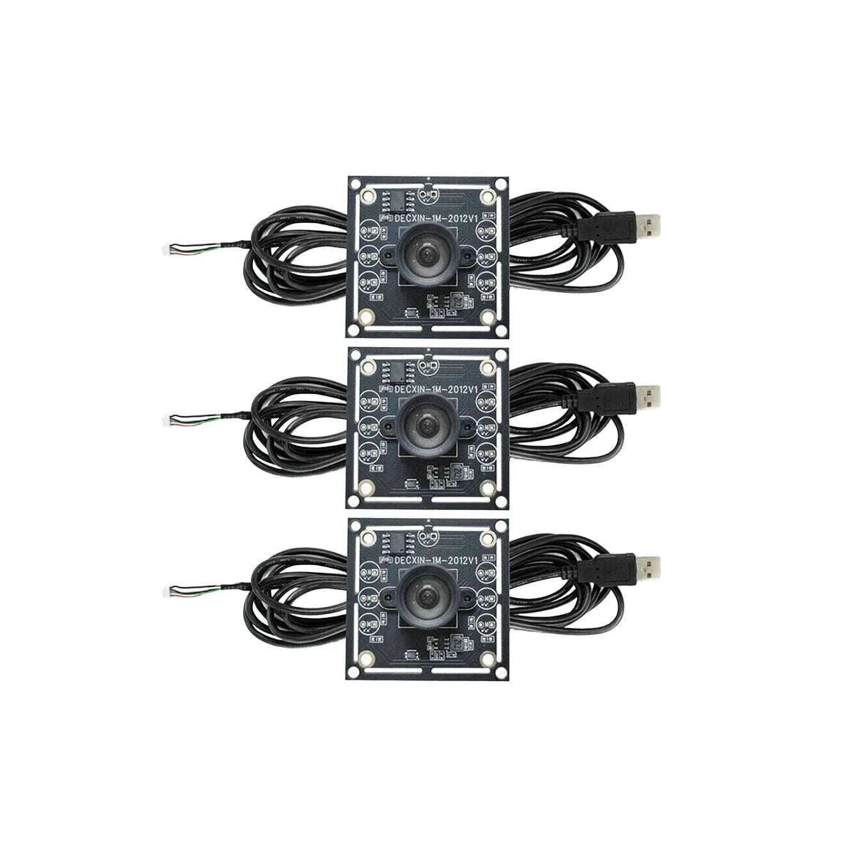 100° USB Camera Module with Manual Focus for Wide‑Angle Projects-6Pcs 2 Meter