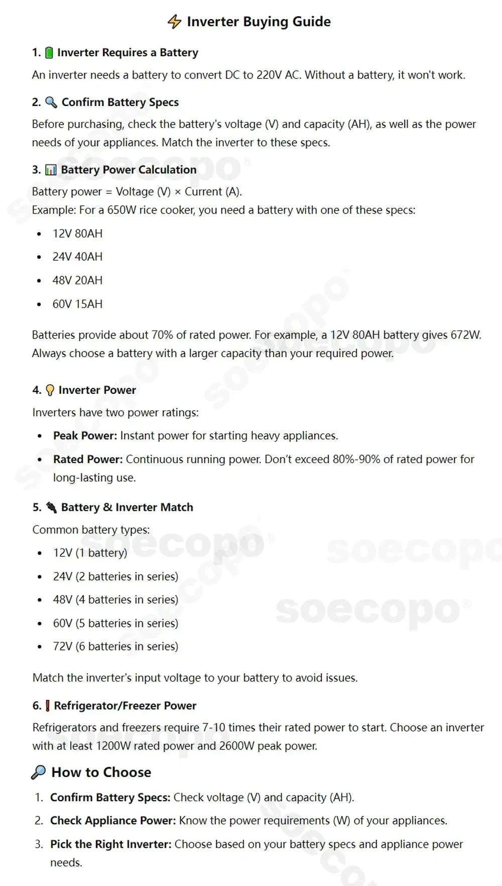 10000W DC to AC Power Inverter 12V 24V 48V to 220V with USB Port and Protection Features-12V TO 110V / China Mainland