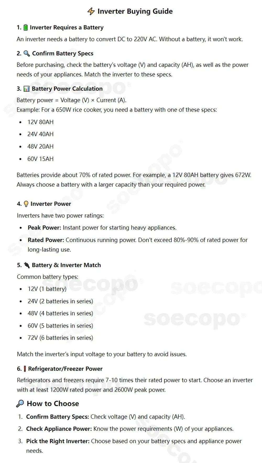 10000W DC to AC Power Inverter 12V 24V 48V to 220V with USB Port and Protection Features-12V TO 110V / China Mainland