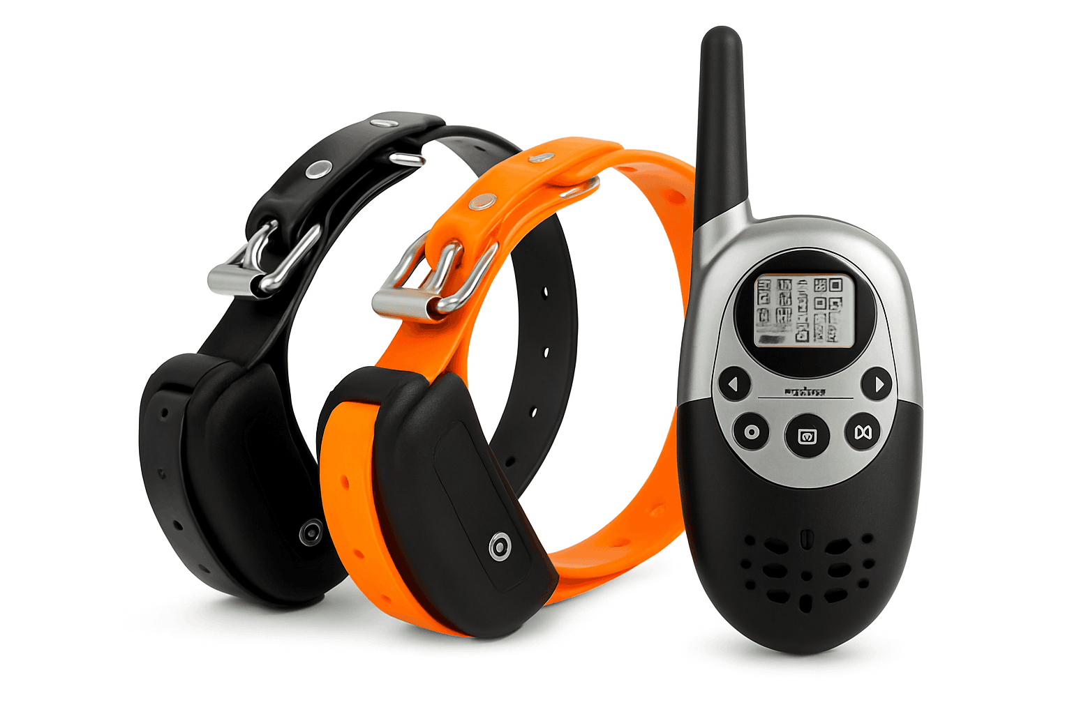1000M Dog Training Collar for 2 Dogs Rechargeable Waterproof-for 1 dog orange / EU Adapter