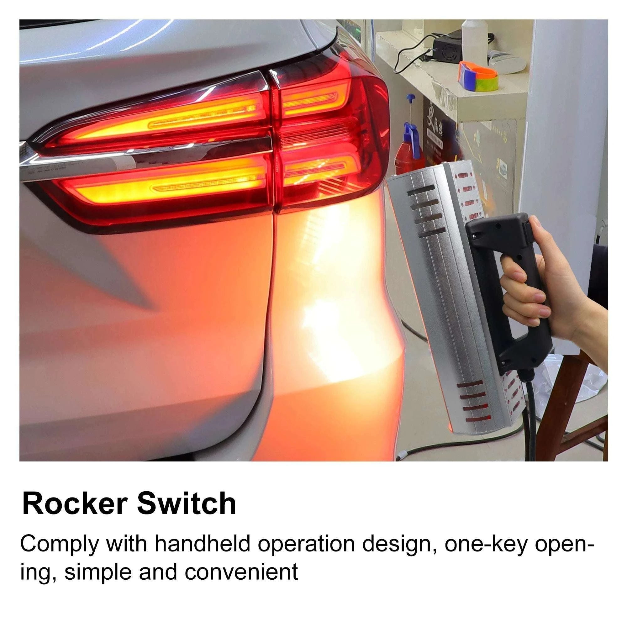 1000W Infrared Paint Curing Lamp for Auto Body Drying-