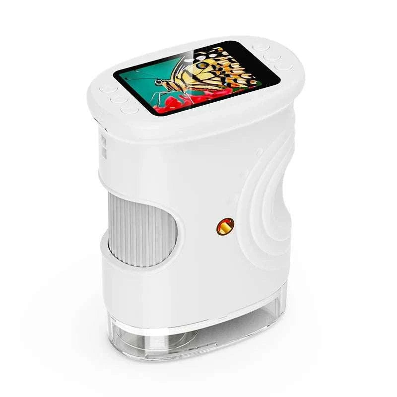 1000X Handheld Microscope for Kids with Screen-Pink / 1000X