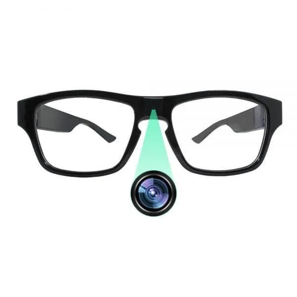 1080P Glasses Mini DVR with Dual Batteries