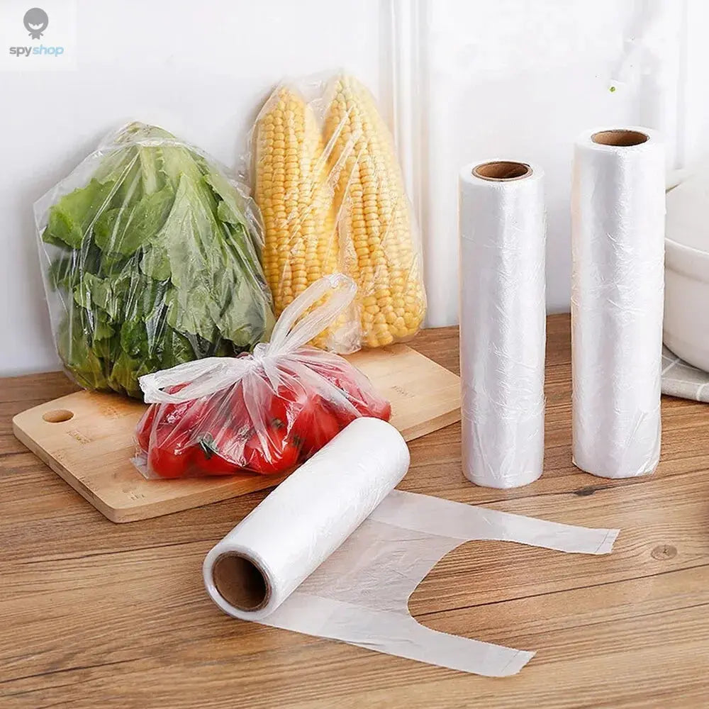 100PCS Vest Type Food Grade Thickened Breakpoint Storage Bag Refrigerator With Roll Household Disposable Hand 3 Sizes Optional Spy-shop.com