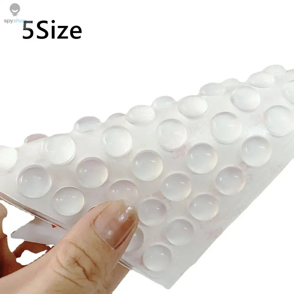 100Pcs Self Adhesive Door Stopper Rubber Damper Buffer Cabinet Bumpers Silicone Furniture Pads Cushion Protective Pads Spy-shop.com