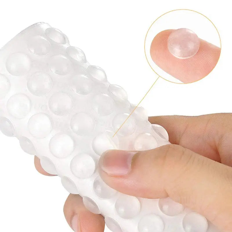 100Pcs Self Adhesive Door Stopper Rubber Damper Buffer Cabinet Bumpers Silicone Furniture Pads Cushion Protective Pads Spy-shop.com
