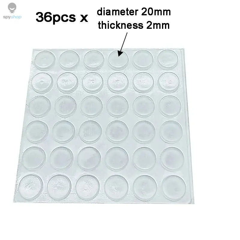 100Pcs Soft Silicone Rubber Anti Slip Bumpers Feet Pads Damper Buffer Cabinet Bumpers Silicone Furniture Pads Drawer Door Pad Spy-shop.com
