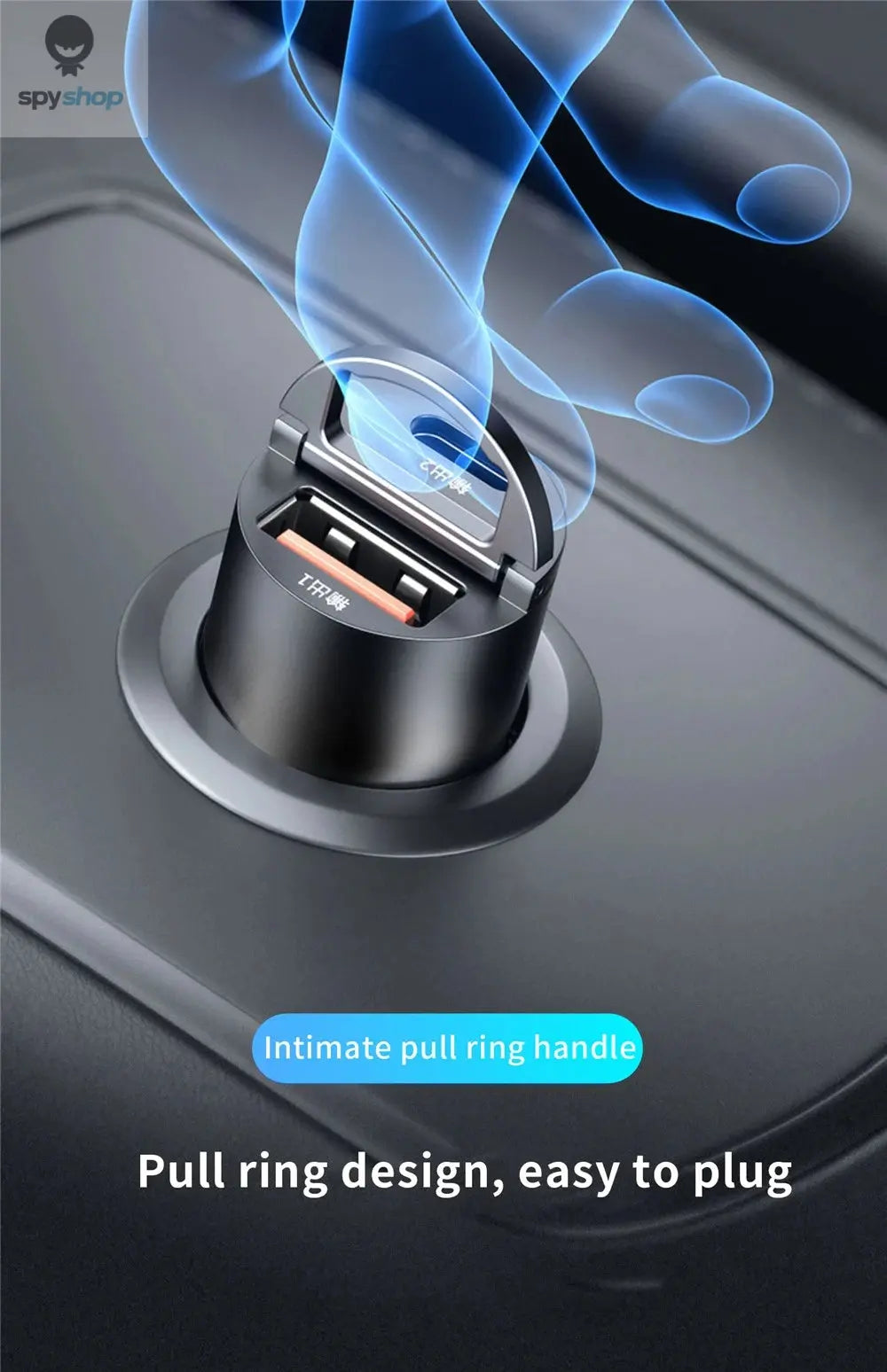 100W/200W QC3.0 PD Mini Car Charger 12-24V Lighter Fast Charging Car USB Type C Charger for Xiaomi Samsung Huawei iPhone Power Spy-shop.com