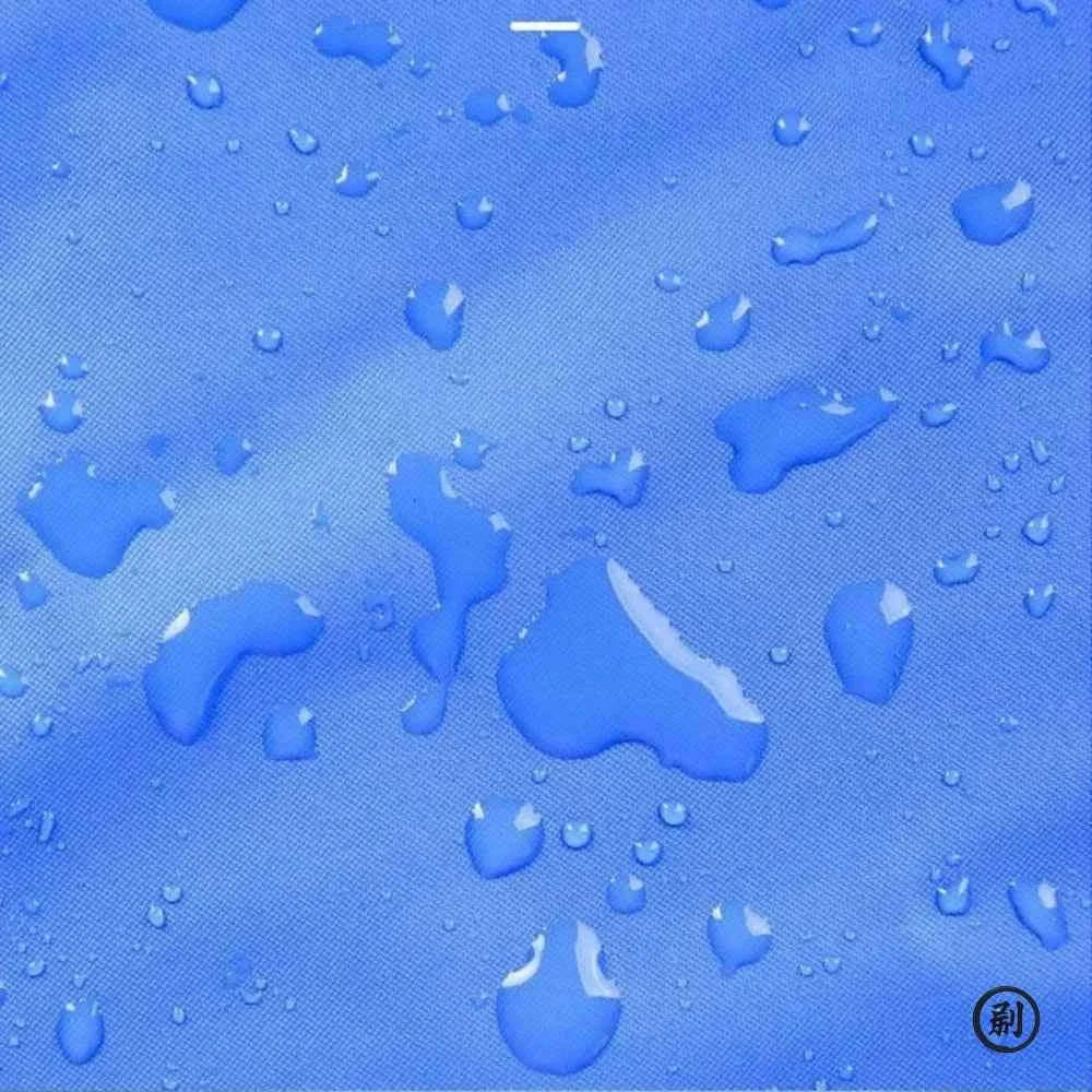 100cm Thickened Air Conditioner Cleaning Cover Bag with Water Pipe-Blue