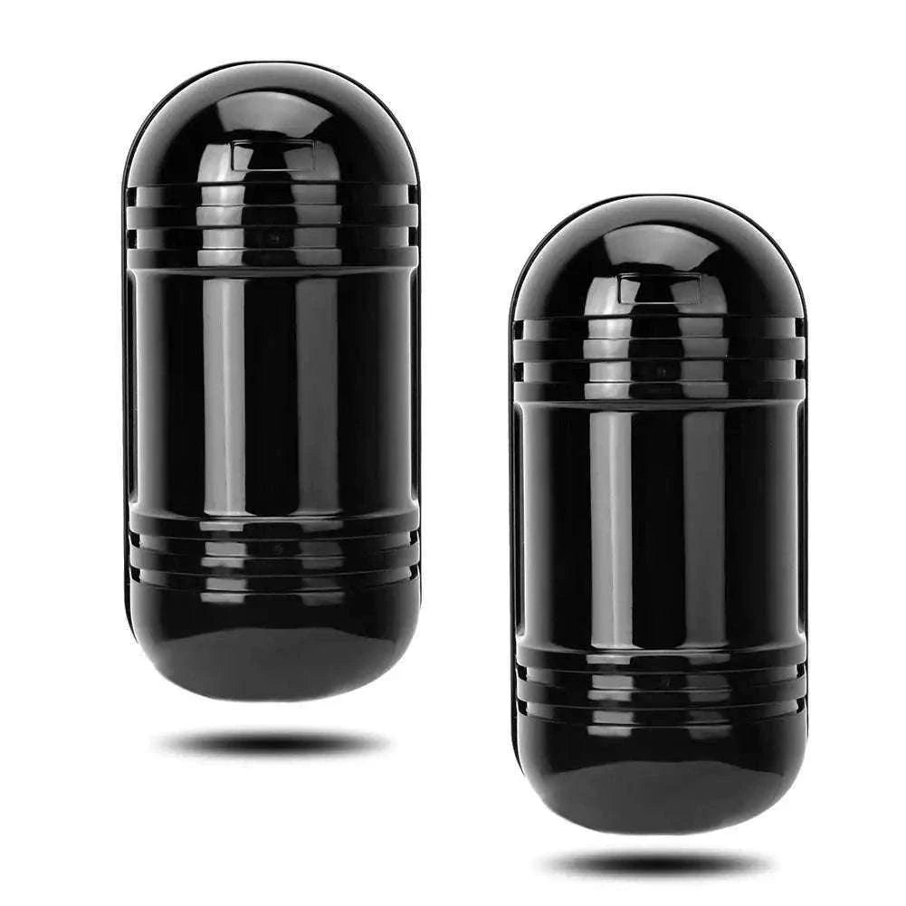 100m Invisible Infrared Beam Sensor Waterproof Outdoor IR Alarm-Default Title