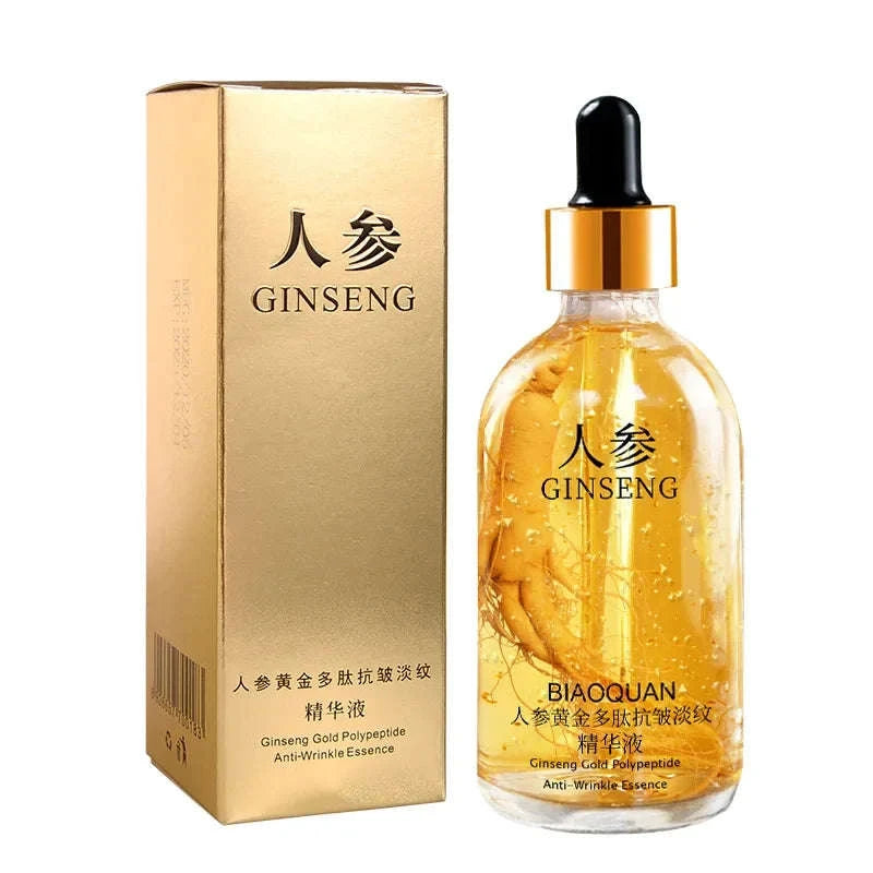 100ml 24K Gold Face Serum with Hyaluronic Acid & Niacinamide-Gold Ginseng