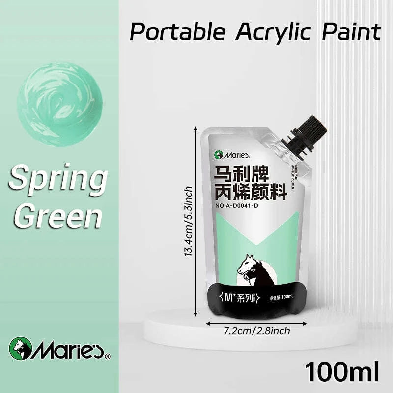 100ml Marie’s Acrylic Paint Set-Black