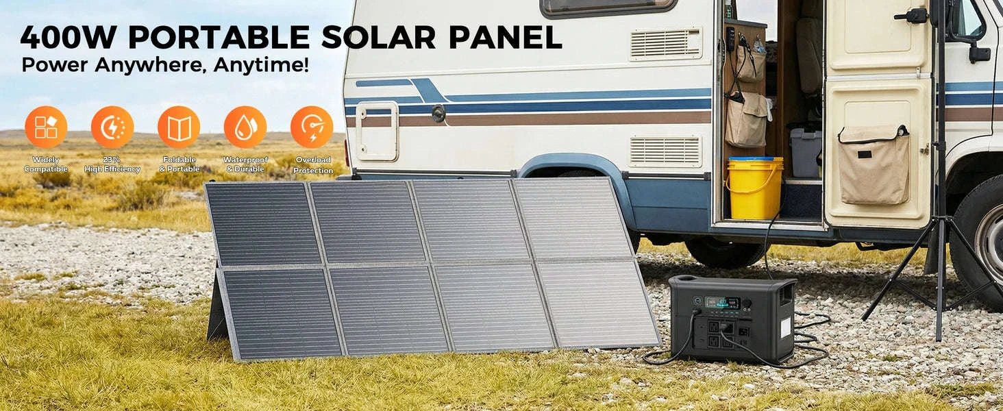 100W 200W 400W Foldable Solar Panel Portable Solar Charger-SPC200W / United States