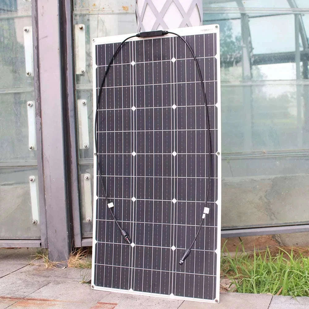 100W Flexible Monocrystalline Solar Panel 12V/24V-100w solar panel / Russian Federation