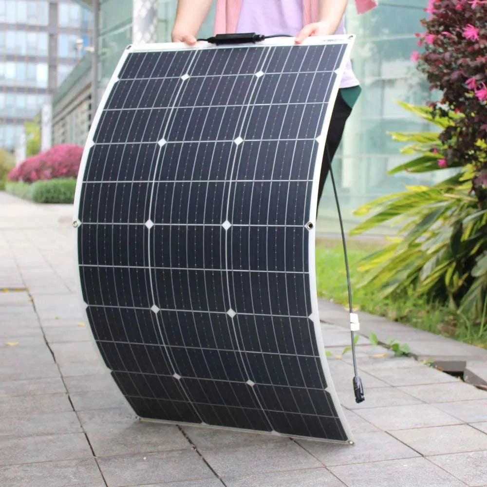 100W Flexible Monocrystalline Solar Panel 12V/24V-100w solar panel / Russian Federation