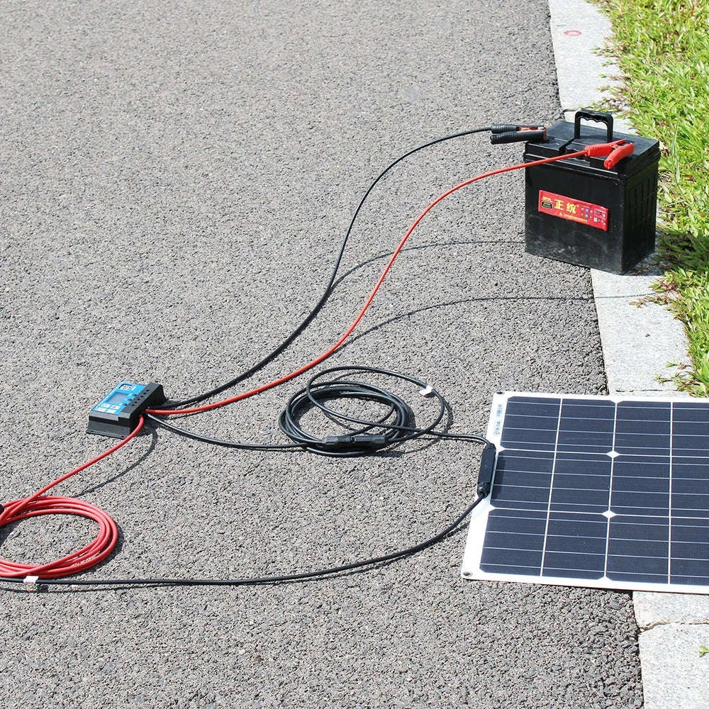 100W Flexible Monocrystalline Solar Panel 12V/24V-100w solar panel / Russian Federation