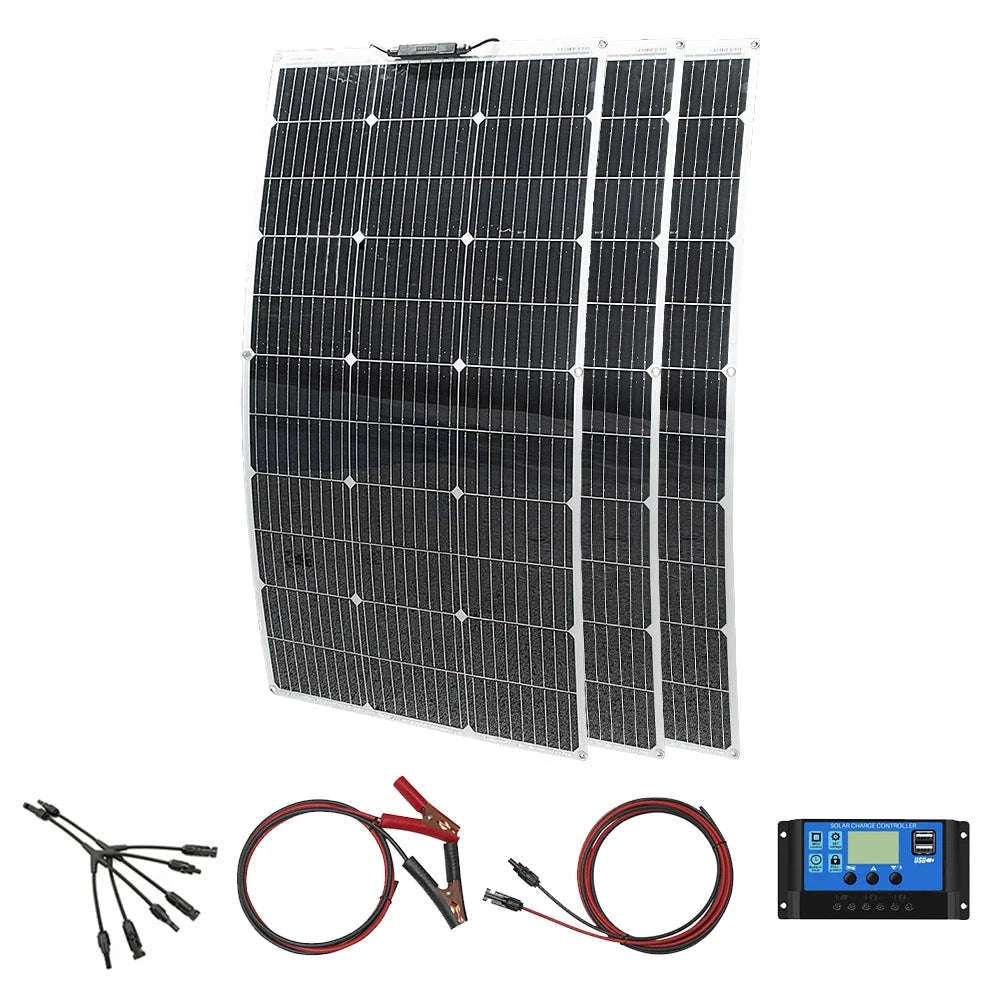 100W Flexible Monocrystalline Solar Panel 12V/24V-100w solar panel / Russian Federation