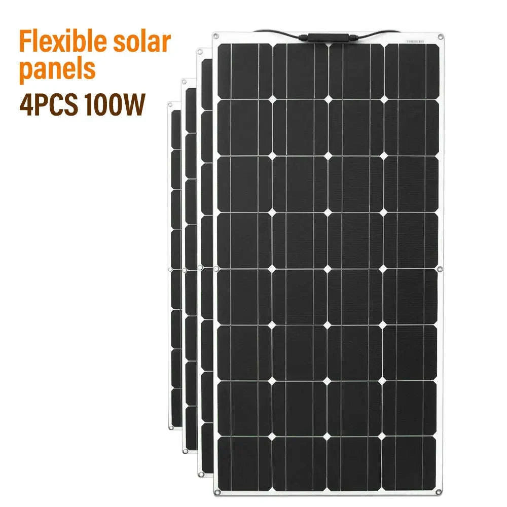 100W Flexible Monocrystalline Solar Panel 12V/24V-100w solar panel / Russian Federation