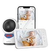 BOIFUN Baby Monitor Camera with Night Vision, VOX, and Temperature Sensor