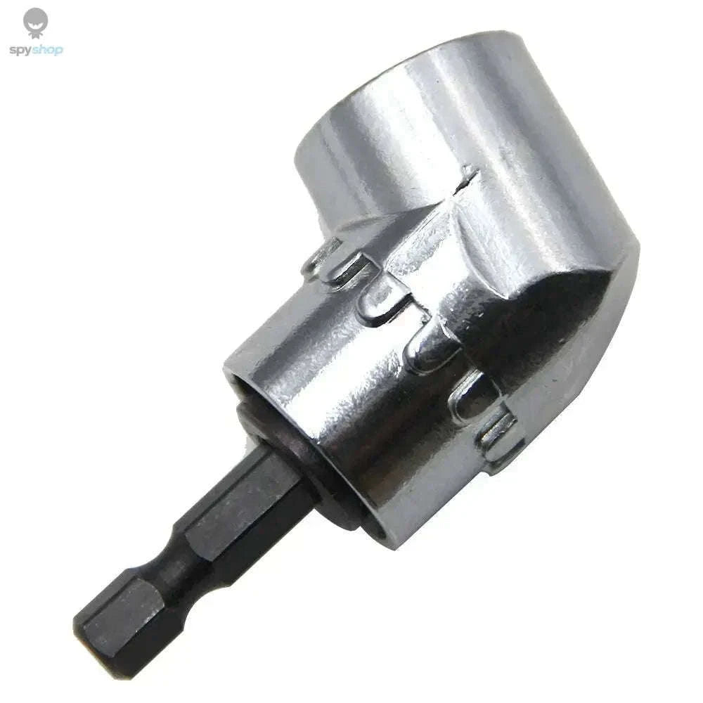 105° Angle Drill Attachment with Magnetic Bit Holder-Turn screwdriver