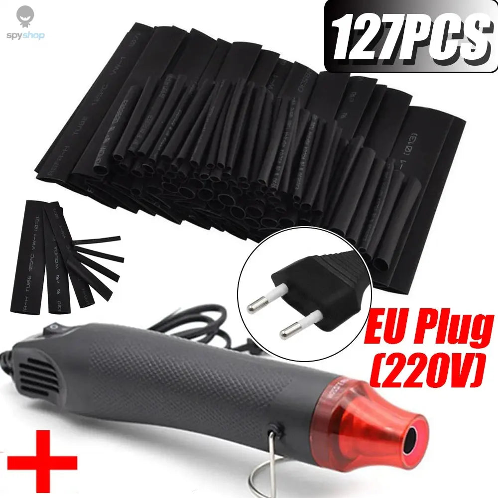 1060/530/127PCS Heat Shrink Tubing kit 2:1 Shrinkable Wire Shrinking Wrap Wire Connect Cover Cable Repair Protection Spy-shop.com