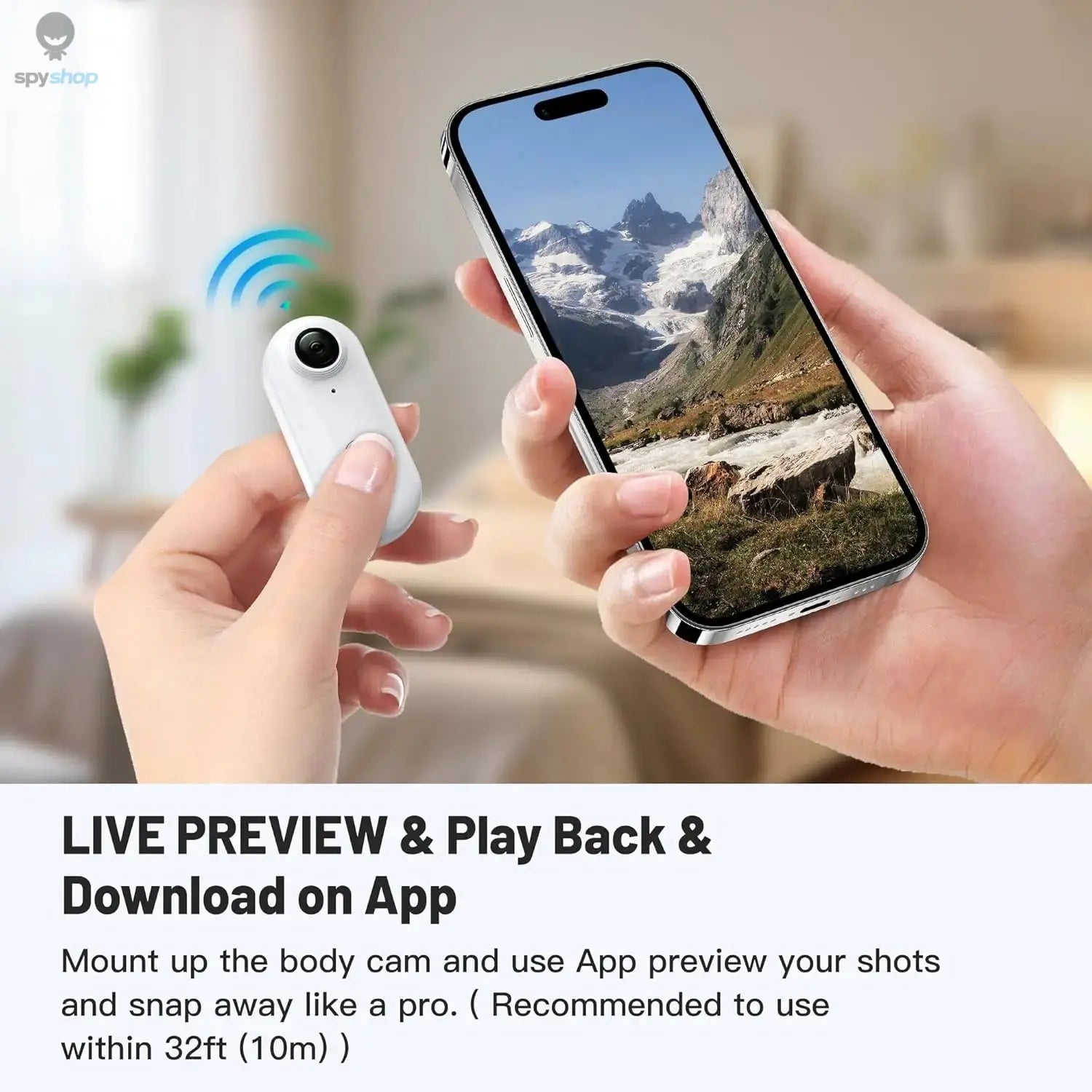 1080P 128GB Small Hot selling WiFi wireless digital video portable thumb pocket action sports mini camera Spy-shop.com