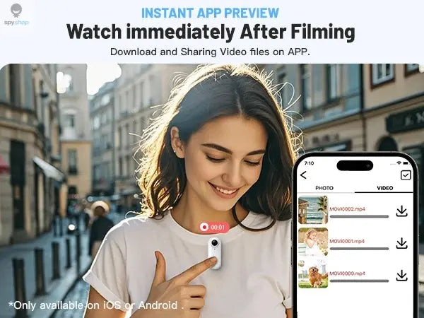 1080P 128GB Small Hot selling WiFi wireless digital video portable thumb pocket action sports mini camera Spy-shop.com