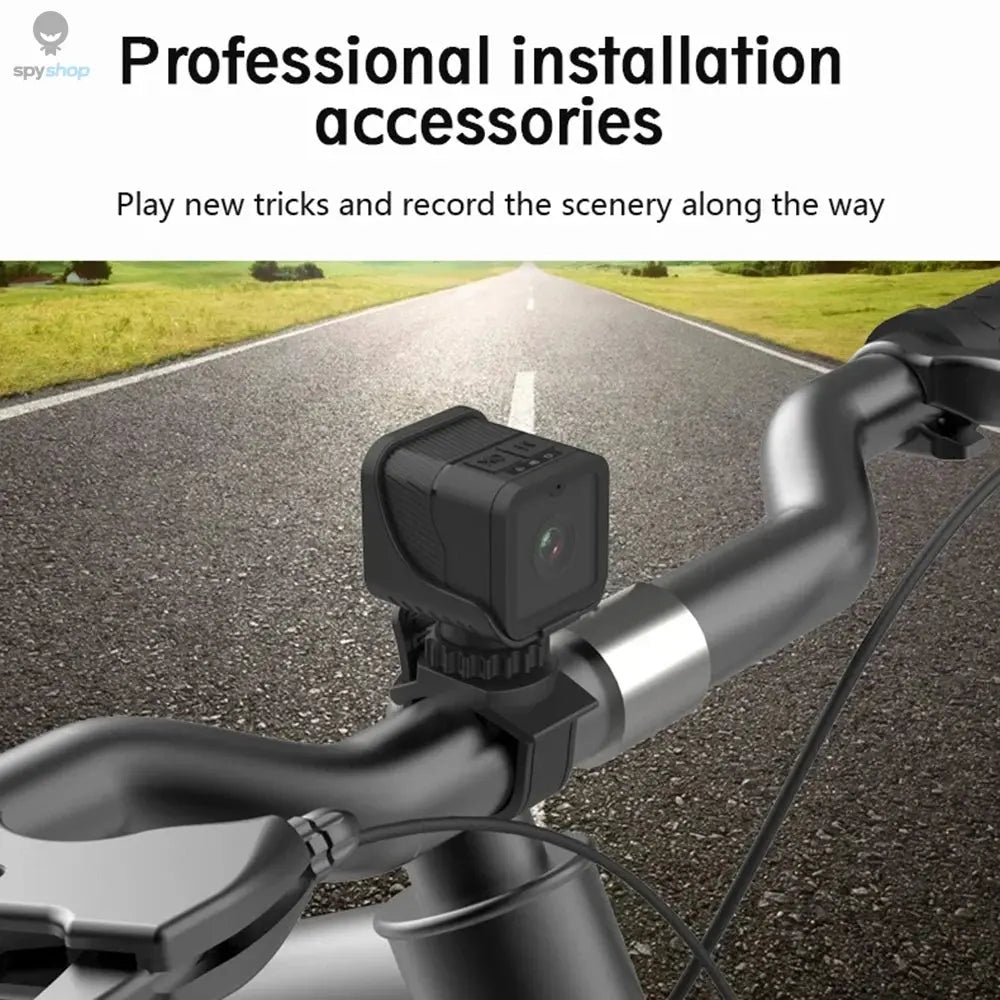 1080P HD Portable Sports Mini Camera with Hotspot WiFi Waterproof Camera, Motorcycle and Bike Driving Recorder Spy-shop.com