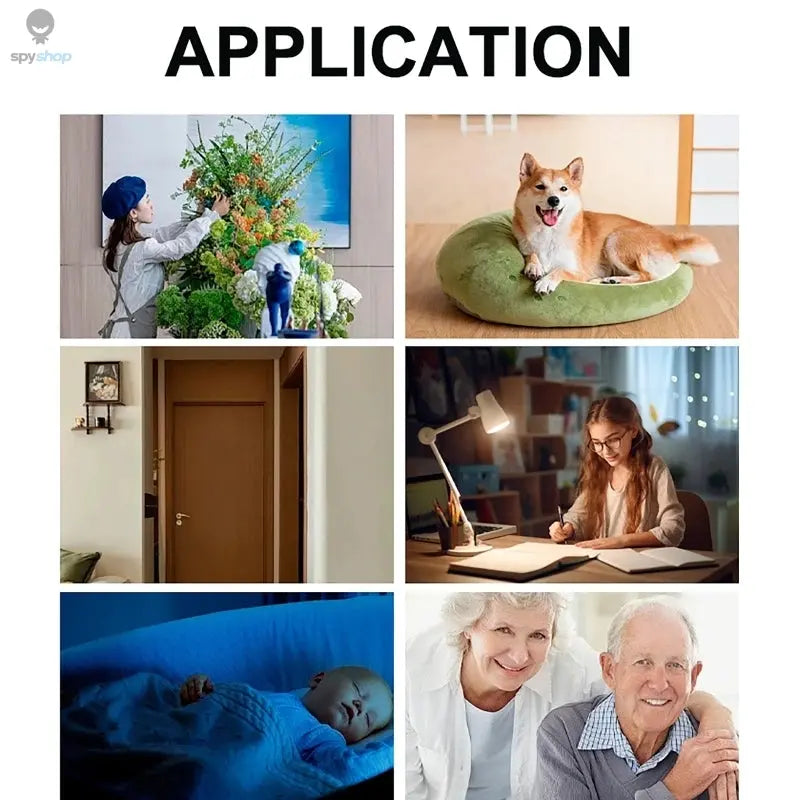 1080P Pet Tracking WIFI Camera Home Security Protection Surveillance Camera Mobile APP Remote Control Baby Pet Monitor Robot Cam 