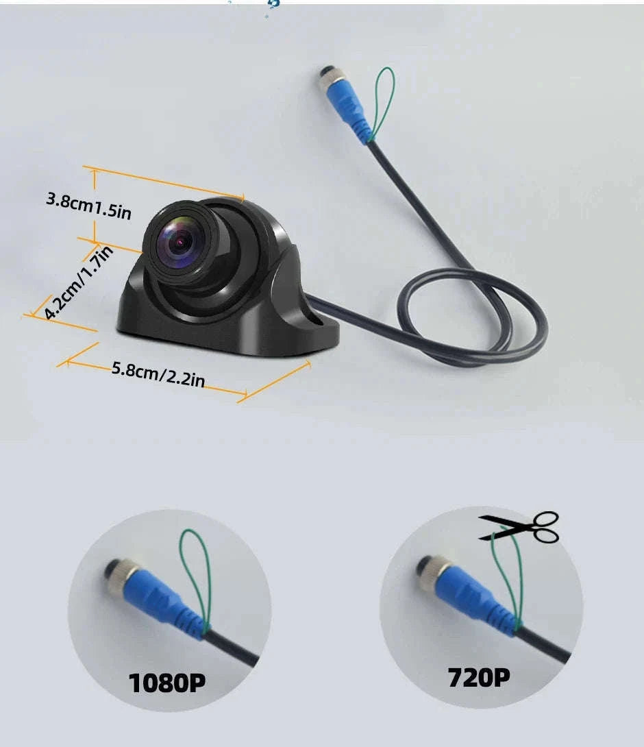 1080P/720P AHD Night Vision Backup Camera for Truck RV Van Pickup-Camera