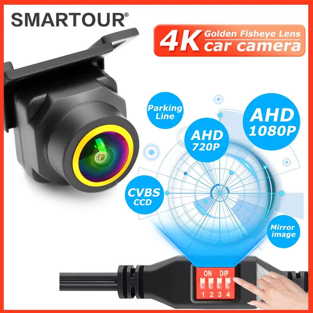 1080P/720P Car Rear View Camera with Night Vision-Dial code 1080P