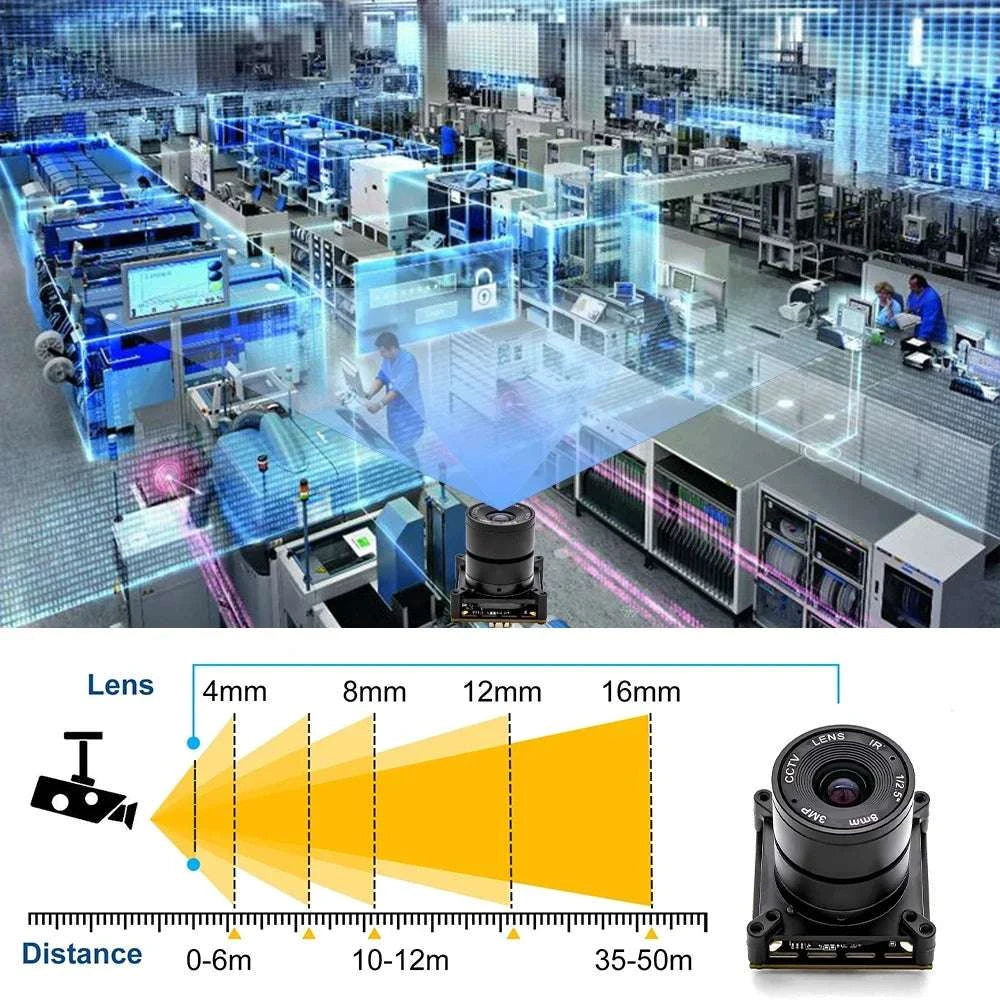 1080P 90FPS Global Shutter USB Camera Module with CS Lens-5-100mm / USB / China Mainland
