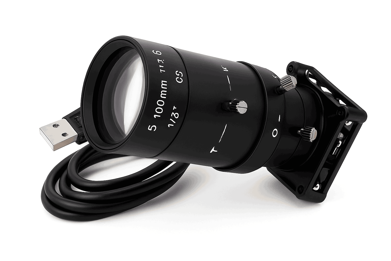 1080P 90FPS Global Shutter USB Camera Module with CS Lens-5-100mm / USB / China Mainland
