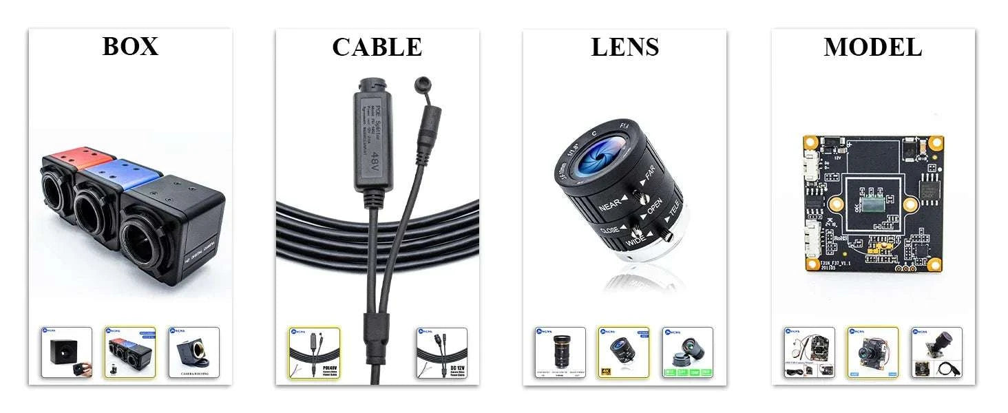 1080P 90FPS Global Shutter USB Camera Module with CS Lens-5-100mm / USB / China Mainland