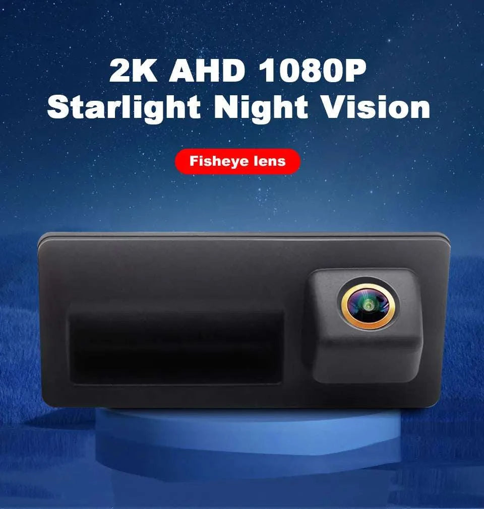 1080P AHD Car Rear View Camera 175° Wide Angle with Guide Lines-CCD 720P
