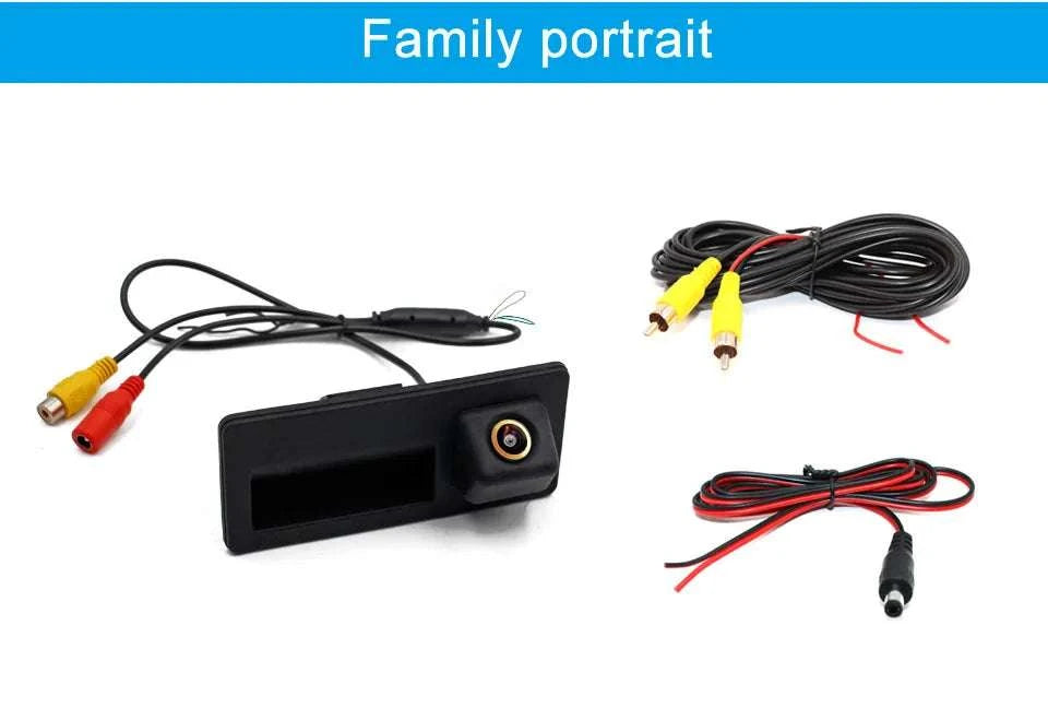 1080P AHD Car Rear View Camera 175° Wide Angle with Guide Lines-CCD 720P