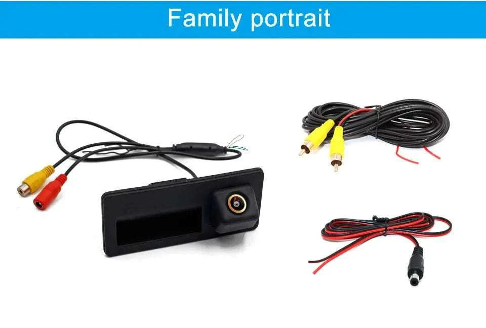 1080P AHD Car Rear View Camera 175° Wide Angle with Guide Lines-CCD 720P