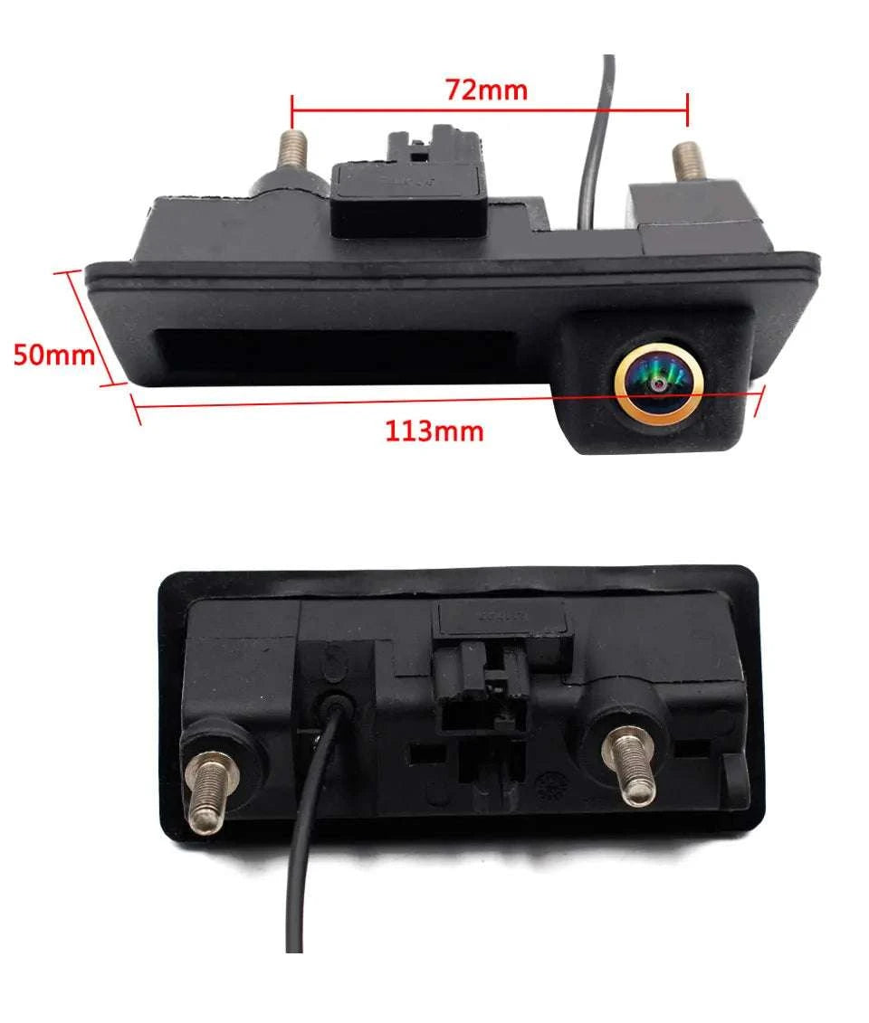 1080P AHD Car Rear View Camera 175° Wide Angle with Guide Lines-CCD 720P