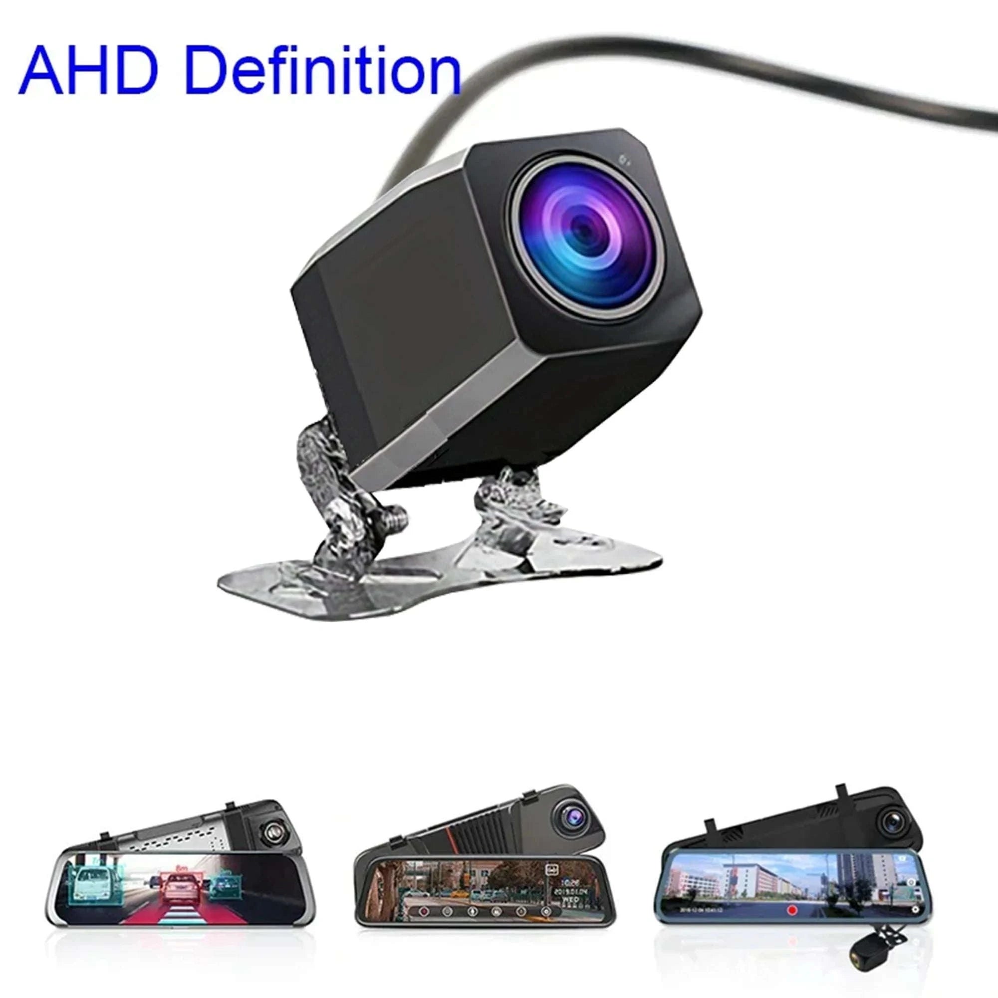 1080P AHD Car Rear View Camera with 4 Pin 2.5mm Jack Waterproof-10m AHD Camera